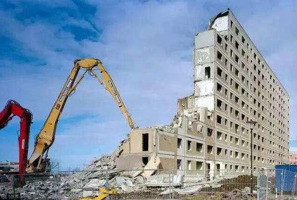 高层建筑拆除施工